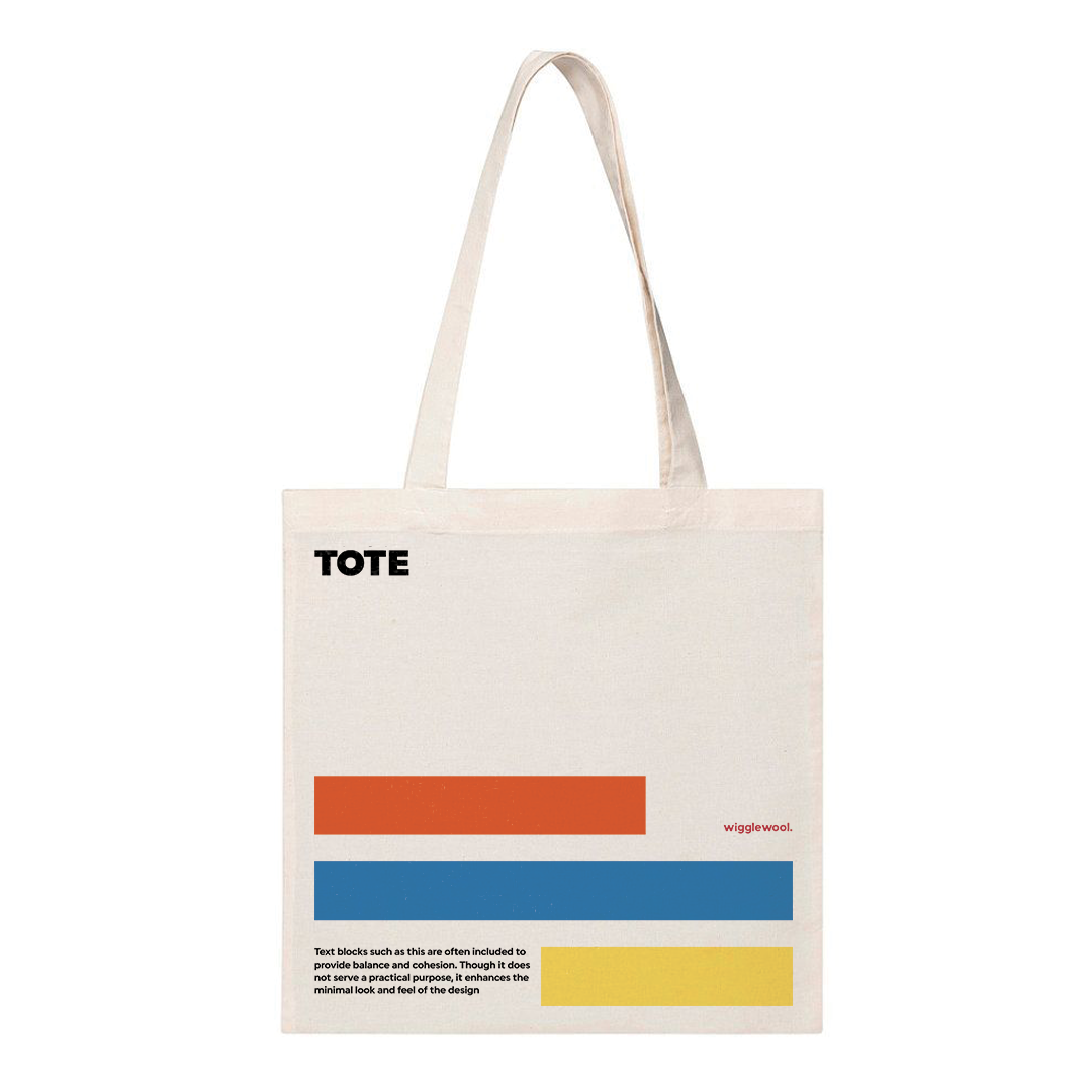 Bold Essential Canvas Tote